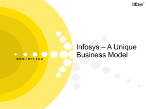 Infosys - A Unique Business Model