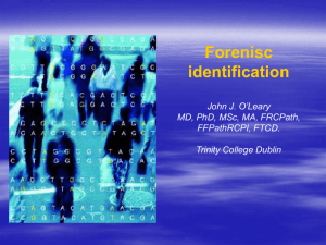Forensic-identification