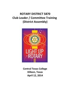 rotary district 5870