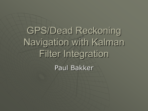 GPS Navigation with Kalman Filter Integration