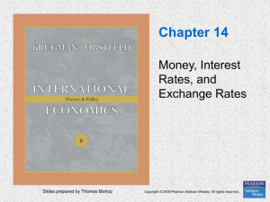 Money, Interest Rates and Exchange Rates.