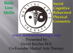 Document - Martial Arts Therapy