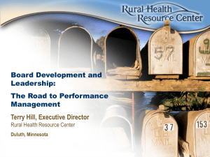 Rural Health Resource Center