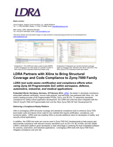LDRA Partners with Xilinx to Bring Structural Coverage and Code