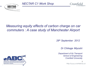 Measuring equity effects of carbon charge on car commuters