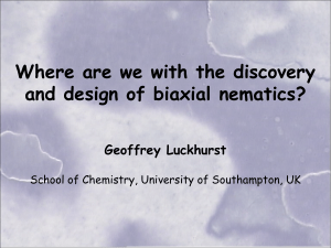 Where are we with the discovery and design of biaxial nematics?