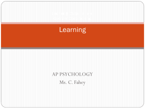 Learning - Ms. Fahey