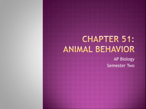 Chapter 51: Animal Behavior - Avon Community School Corporation