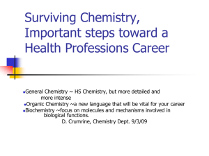 Surviving Chemistry Presentation