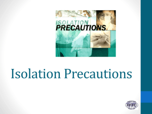Isolation Precautions - International Federation of Infection Control