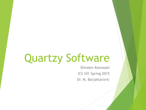 Quartzy Software - University of Hawaii