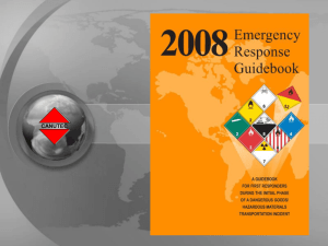 Emergency Response Guidebook 2004