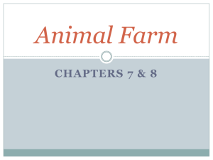 Animal Farm Chapters 7 & 8 Discussion Questions