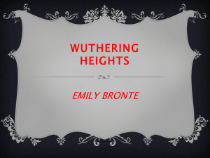 Extended Essay Text 2: Wuthering Heights