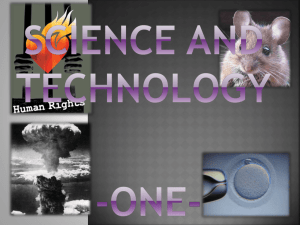 Science and technology - Hamstead Hall Academy Virtual Learning