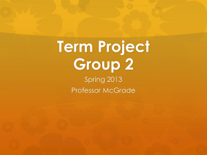 Term Project Group 2