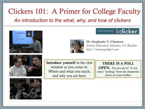 Intro-Clicker - Sciencegeekgirl