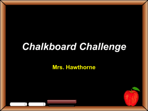 Chalkboard Challenge Science Grade 2