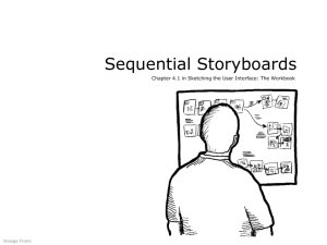 Sequential Storyboards - Sketching User Experiences: The Workbook