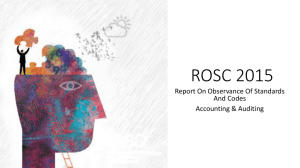 ROSC 2015 - World Bank