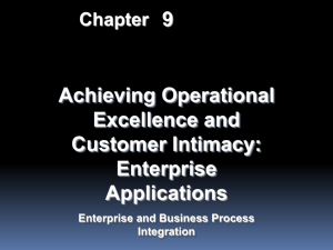 Enterprise Applications Supply Chain Management Systems