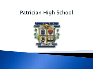 Patrician High School 2015