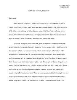 Investment banking essay