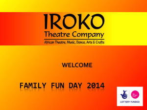 Nigeria power point - IROKO Theatre Company