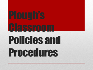 Classroom P - Mrs. Plough's Classroom