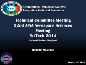 Air Breathing Propulsion Systems Integration TC