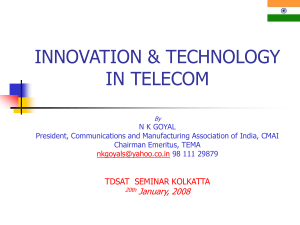 innovation & technology in telecom