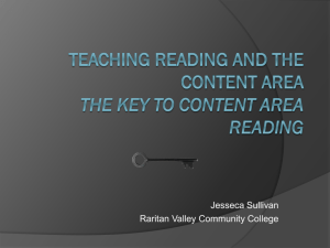 The Balancing Act Teaching Reading and the Content Area