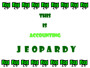 BAF-Accounting Jeopardy