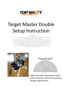 Target Master Double Setup Instruction