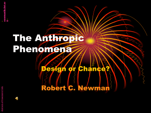 The Anthropic Phenomena