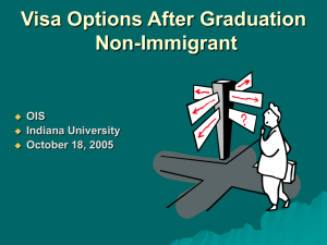 Visa Options After Graduation