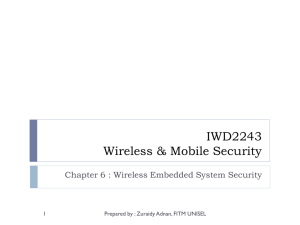 Chapter 6 – RFID security