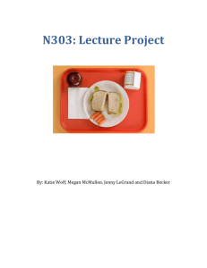 N303: Lecture Project