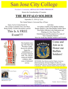 Buffalo Soldier / UN Peace Day