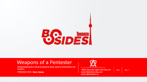 Slides - BSides Toronto 2015
