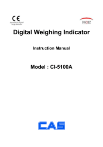 CI-5100A(ENG) - CAS Scale Bangladesh