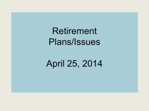 Retirement 2014 Presentation