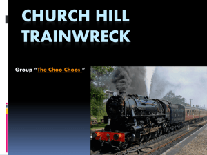 Church hill ppt. - Churchhilltrainwreck