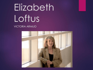 Elizabeth Loftus
