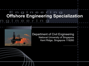 Offshore Engineering - NUS - National University of Singapore