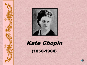 Kate Chopin - Ms. McGraw's Messages