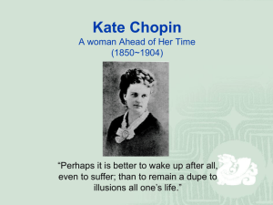 Kate Chopin(1850~1904)