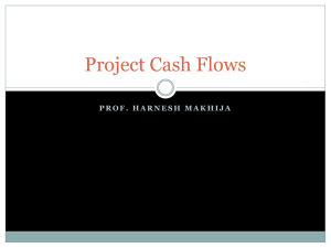 Project Cash Flows