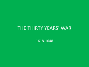 the thirty years' war