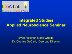 Applied Neuroscience/Computer Science Seminar
